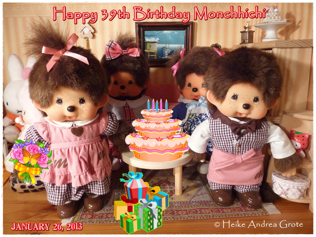 Happy 39th Birthday Monchhichi