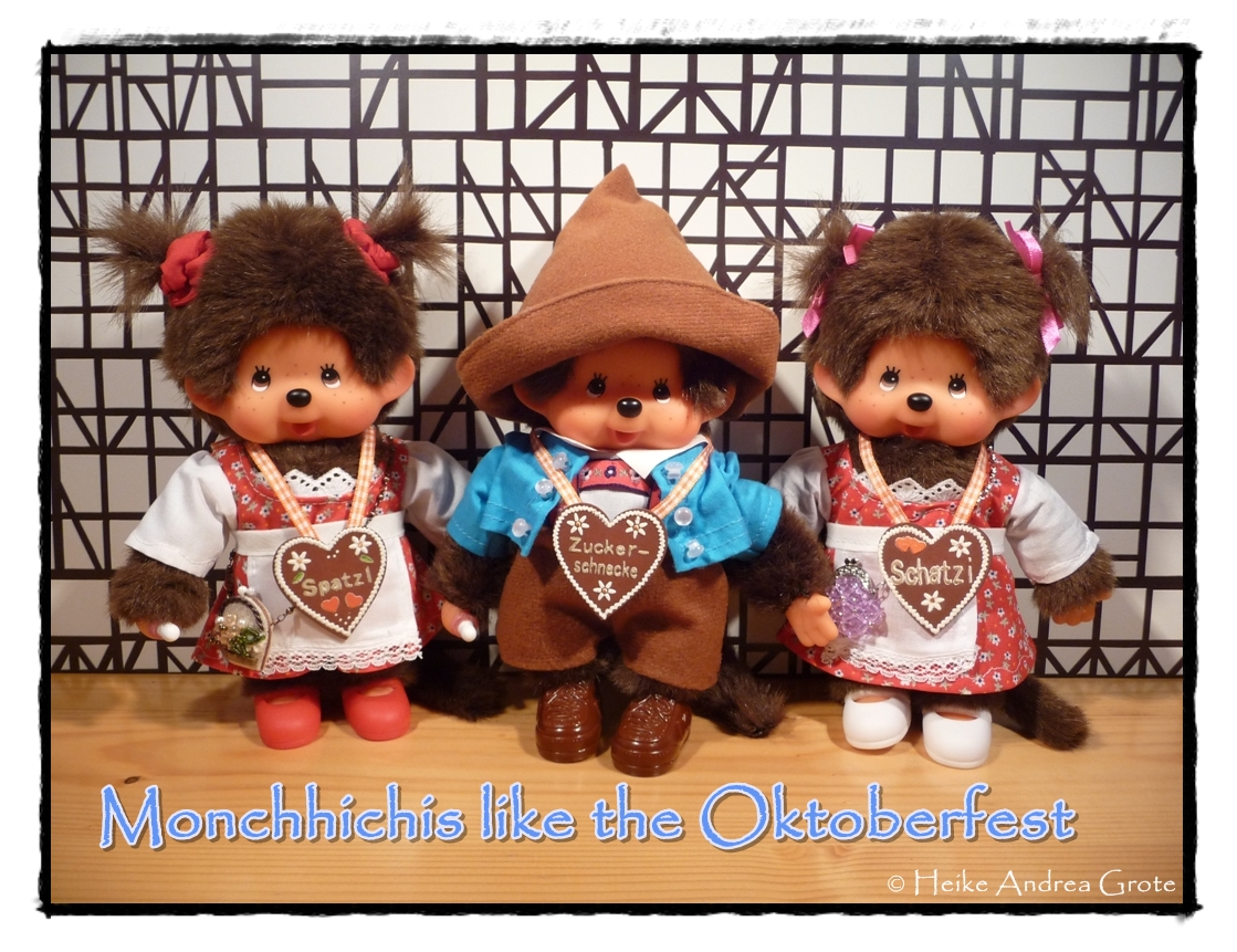 Monchhichi like the Oktoberfest